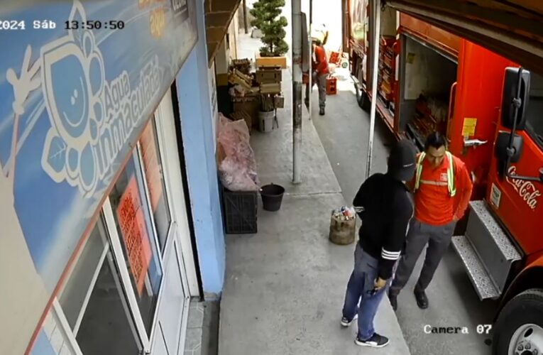 Caen sujetos que asaltaron a repartidores de refrescos en Tláhuac