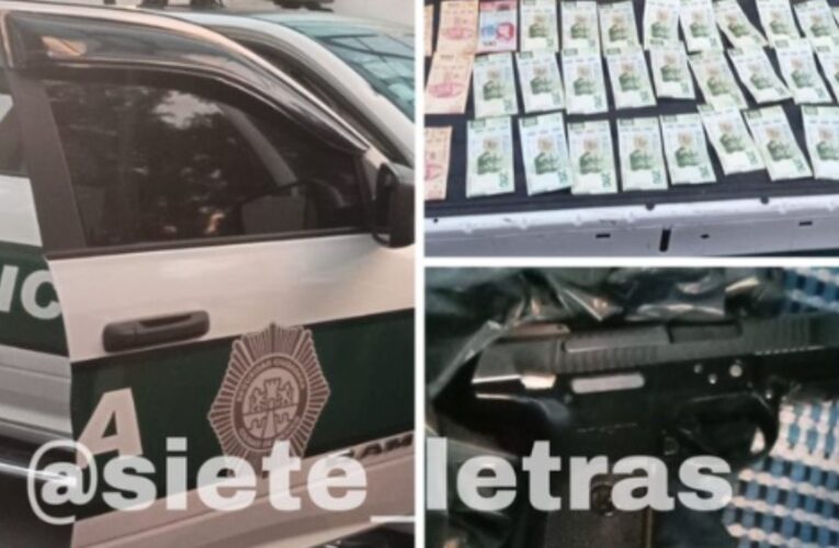 Hallan arma ilegal y 50 mil pesos ocultos en un sector de la SSC en la GAM