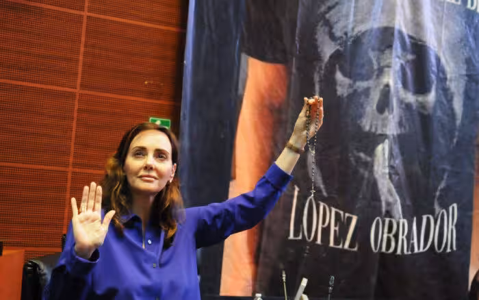 La santa muerte es diabólica: Lilly Téllez