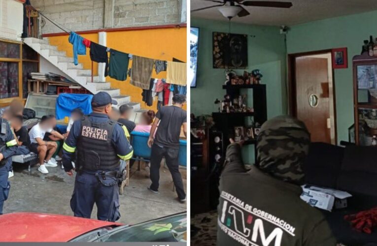 Rescatan a 38 migrantes de diversas nacionalidades en Tlalnepantla