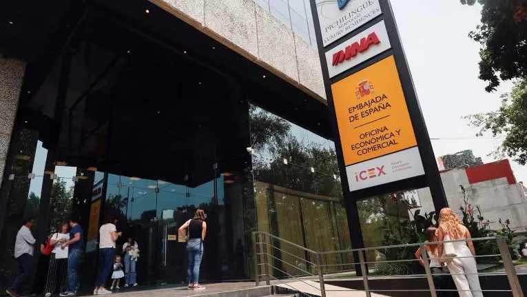 Roban la Oficina Comercial de la Embajada de España en Ciudad de México