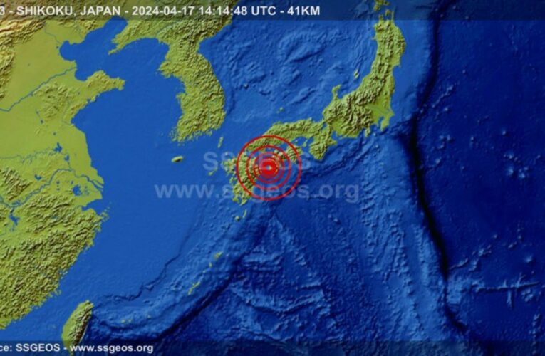 Sismo de M6.4 sacude Japón; no hay alerta de tsunami