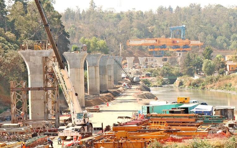 Por nuevo accidente en construcción del tren interurbano México-Toluca, obras están suspendidas hasta nuevo aviso