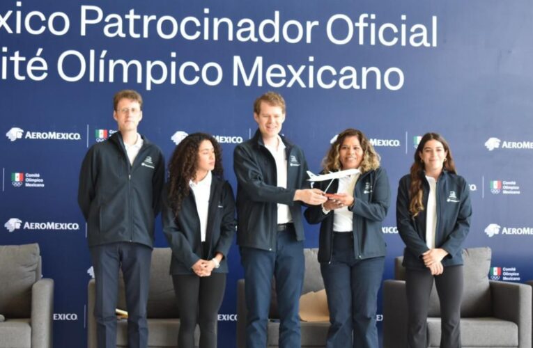 Aeroméxico le da alas a la delegación olímpica mexicana rumbo a París