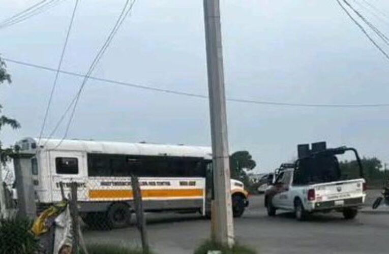 Matamoros amanece con narcobloqueos; suspenden clases