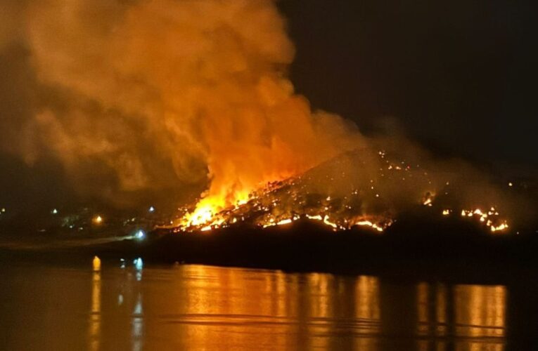 Autoridades laboran para mitigar los incendios forestales