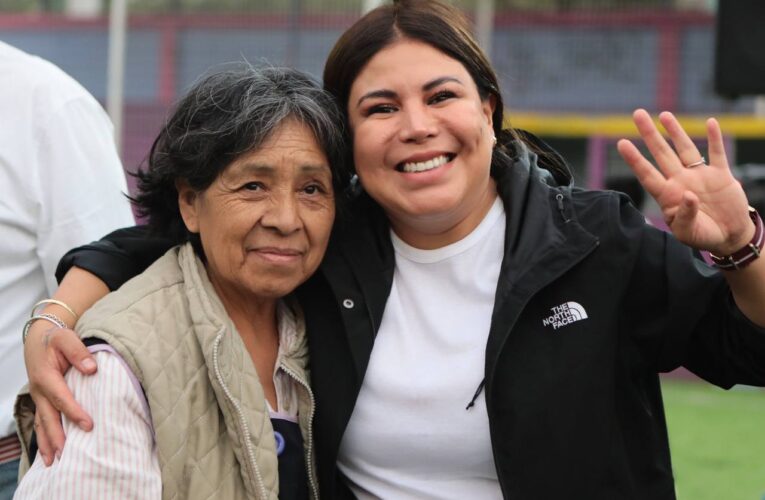 En Iztacalco Lourdes Paz, se perfila como la candidata ideal para la alcaldía