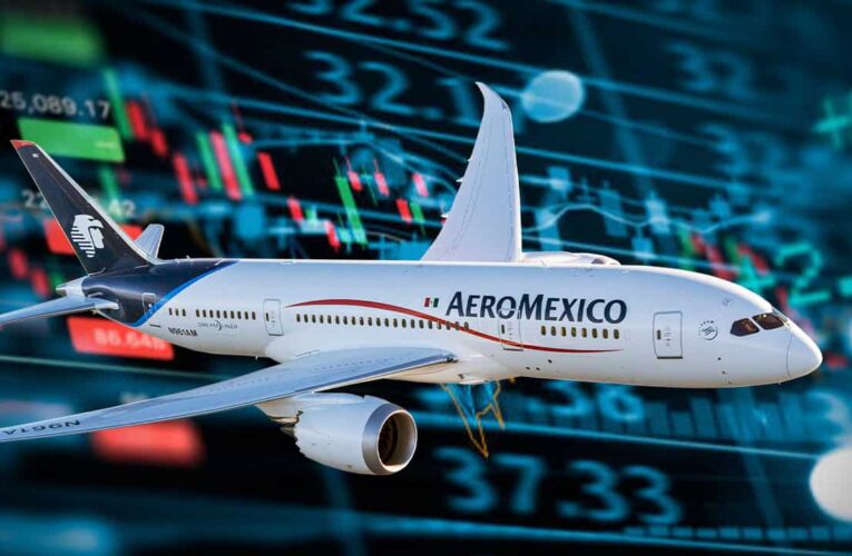 “Vuela” Aeroméxico de regreso a la bolsa mexicana; prepara “aterrizaje” para el segundo semestre