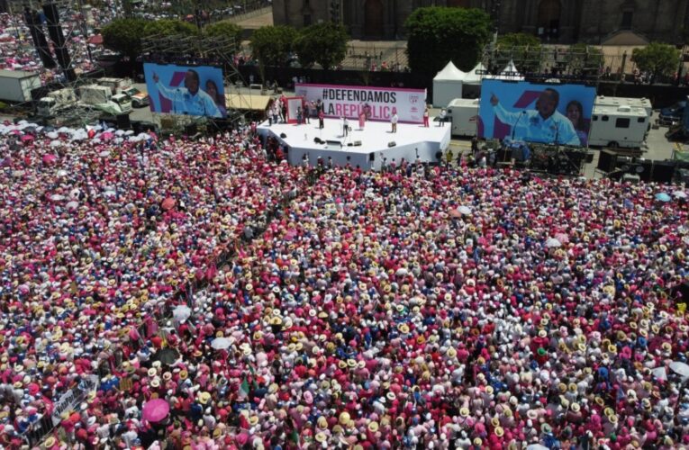 El país se encuentra muy bien, requetebién, dice AMLO sobre ‘Marea Rosa’