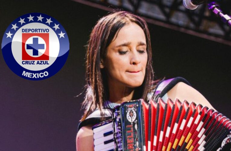 Afición de Cruz Azul adopta canción de Julieta Venegas; le piden ser madrina en final