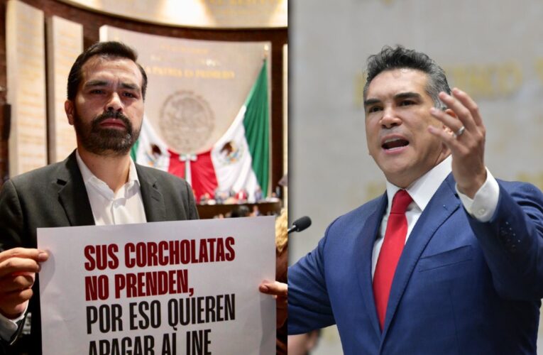 En duelo de dimes y diretes, Álvarez Máynez (MC) responde a Alejandro Moreno (PRI) que sólo muestran su nivel de desesperación