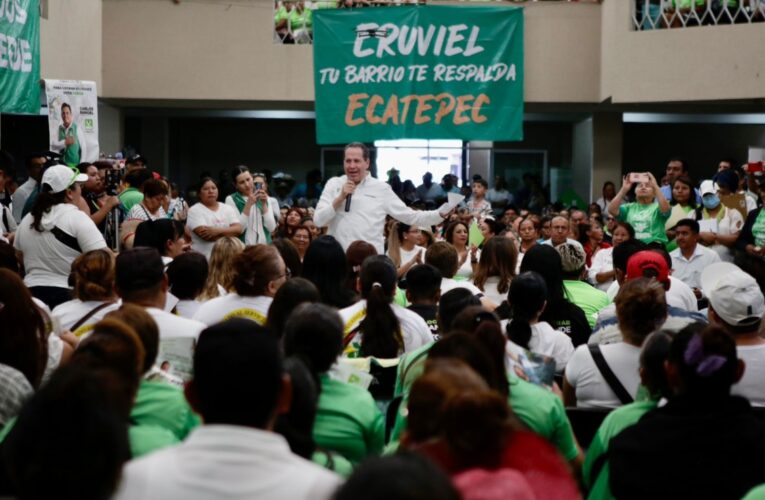 Eruviel Ávila propondrá plan hídrico verde a Sheinbaum para aplicarlo a todo el país