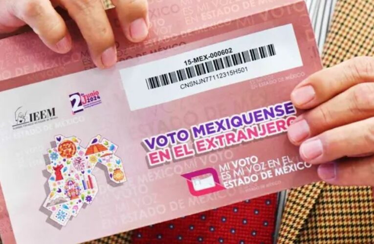 INE reincorpora a más de 36 mil personas a lista nominal para voto extranjero