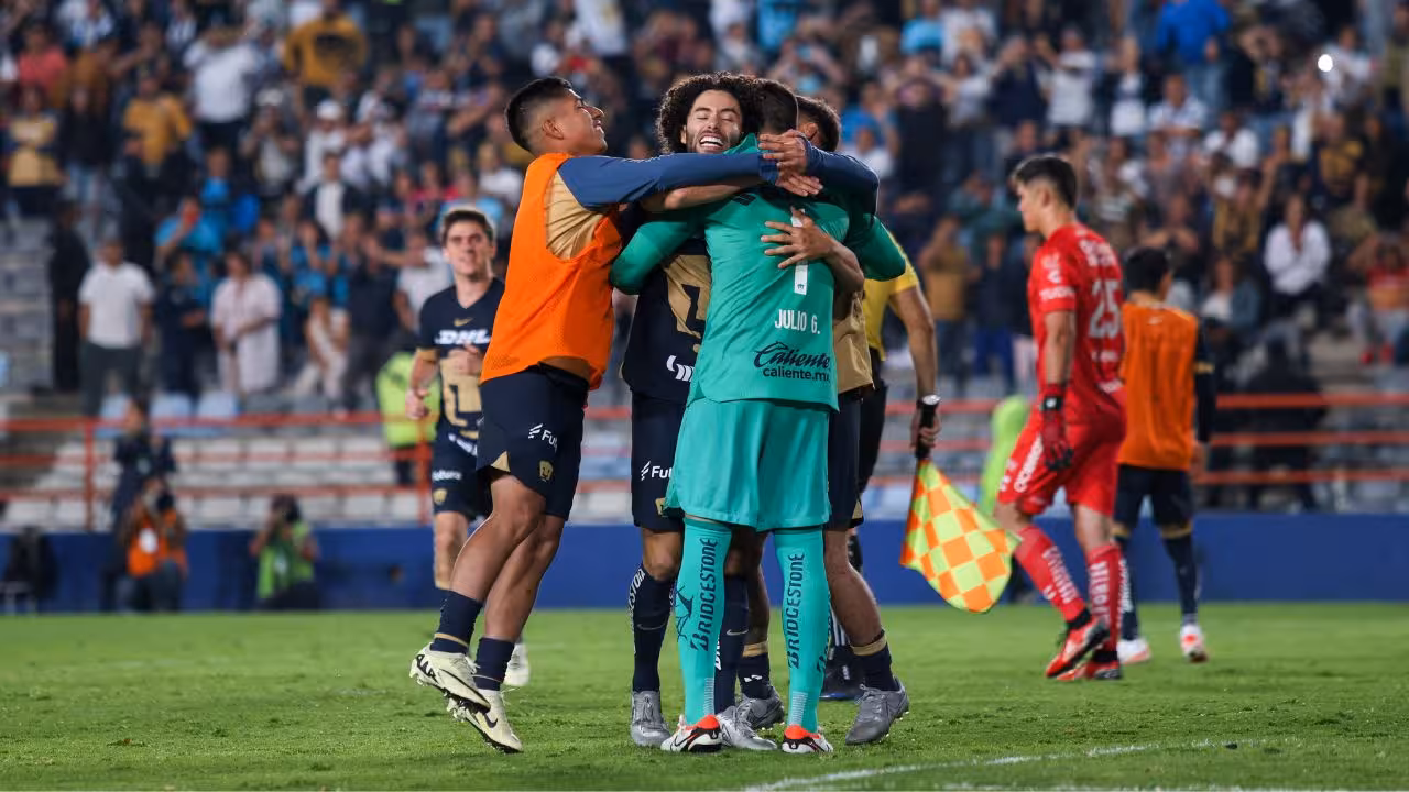 Pumas elimina al Pachuca y ya tiene boleto a La Liguilla