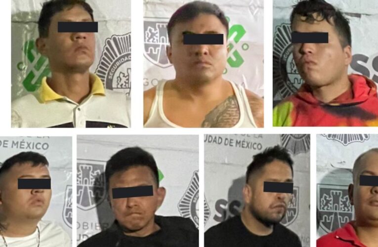 Detienen a 7 secuestradores durante operativo de rescate en Tecámac