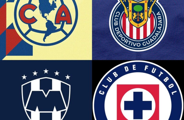 Semifinales: América vs. Guadalajara; Cruz Azul vs. Rayados