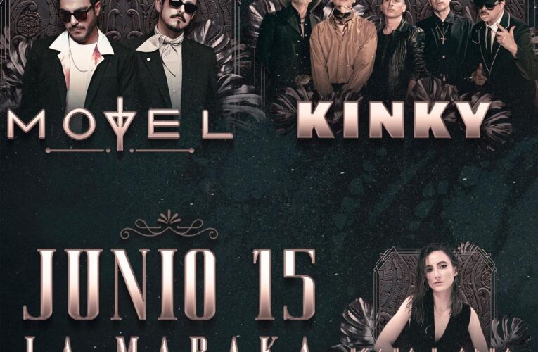 MOTEL Y KINKY: la fusión de pop y rock mexicano en un concierto histórico en la MARAKA