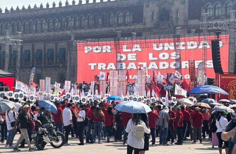 Las manifestaciones en el país para conmemorar el día del trabajo, transcurrieron sin incidentes y con saldo blanco