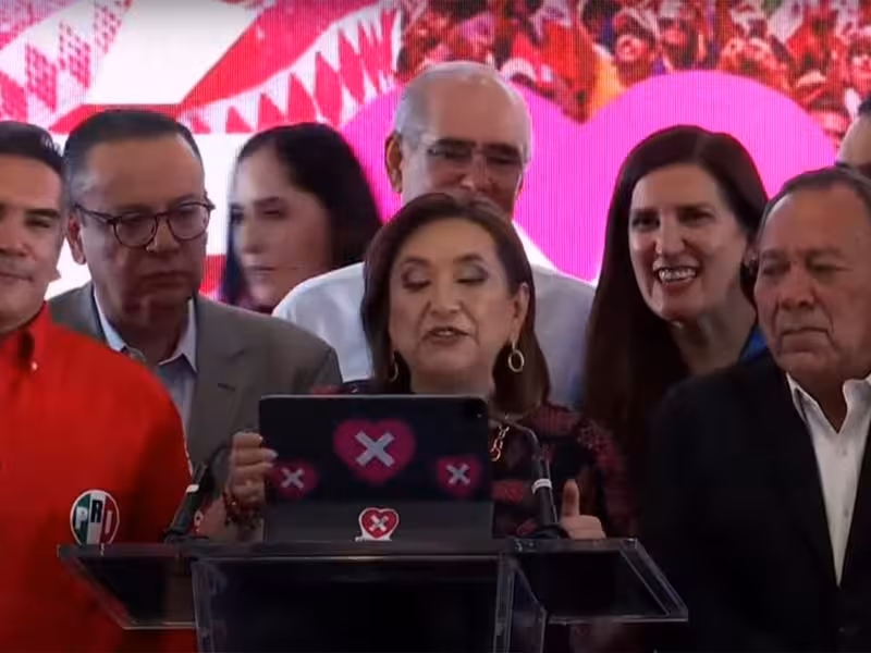 ‘Está claro que ya ganamos; hago un llamado a que se respete el voto’: Xóchitl Gálvez