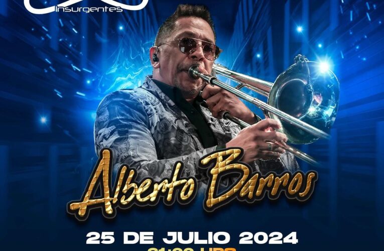 ALBERTO BARROS “EL TITÁN DE LA SALSA” regresa a México para presentarse en julio en el MAMBO CAFÉ