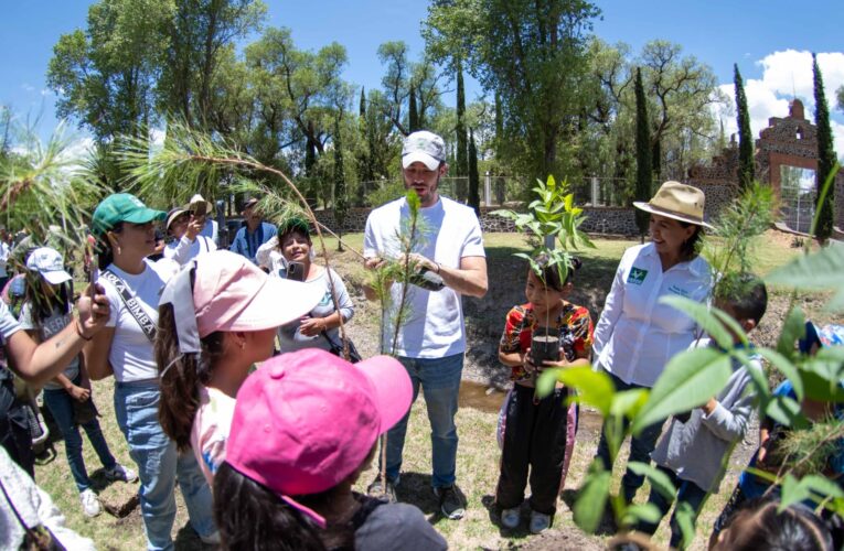 Arranca PVEM gira de agradecimiento y reforestación de más de 700 mil árboles, uno por cada voto obtenido