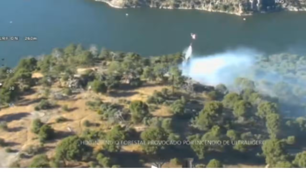 Accidente de avioneta en Madrid deja dos muertos