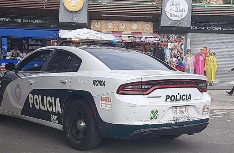 Acuchillan por la espalda a una joven en la Glorieta Insurgentes