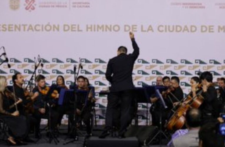 La CDMX presenta primer himno creado totalmente por mujeres