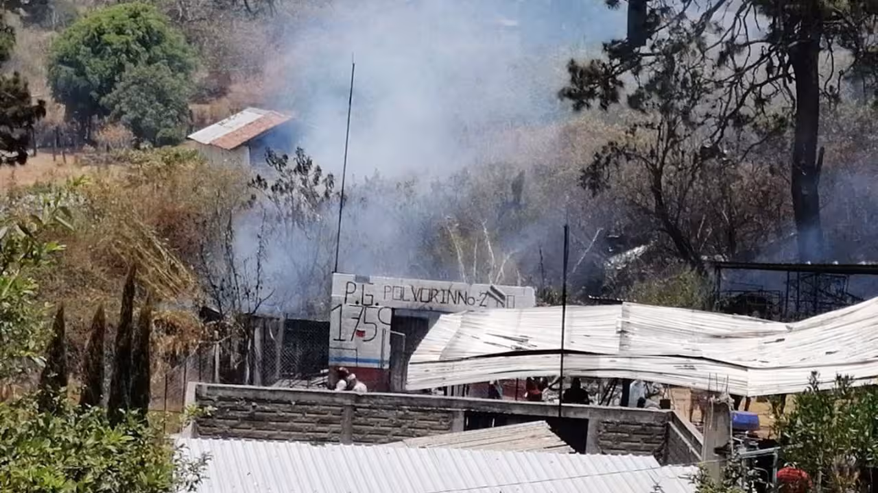 Explosión de polvorín en Ocotepec sorprende en Cuernavaca