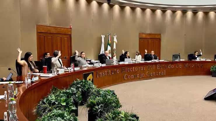 El IEEM lleva cómputo de la elección de Izcalli a su sede central, para sacudir presión del PRIAN