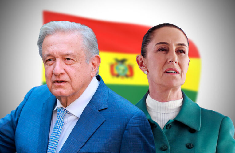 López obrador y Claudia Sheinbaum condenaron intento de golpe de estado en Bolivia