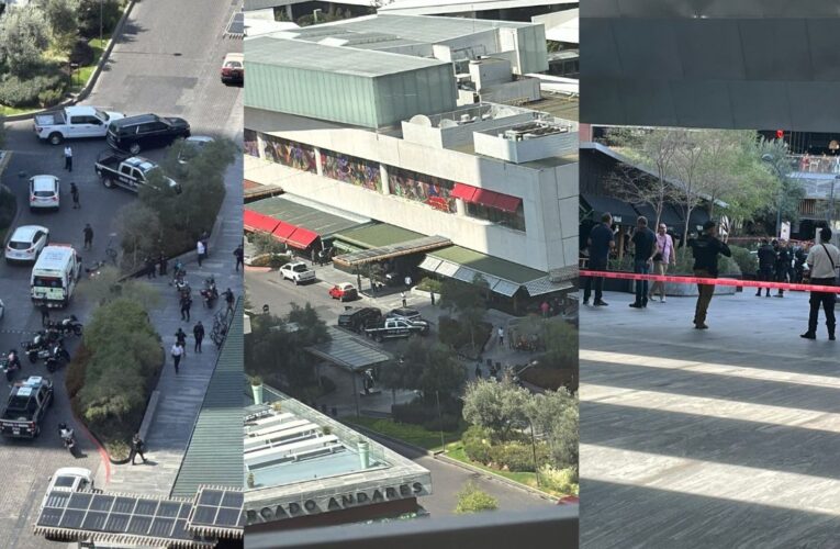 Balacera en plaza Andares de Zapopan deja dos personas heridas