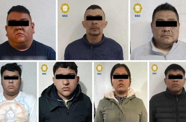 Detienen a 7 personas durante cateos en GAM y Venustiano Carranza