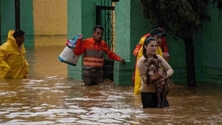 Fuertes lluvias en Chiapas dejan afectaciones en 44 municipios