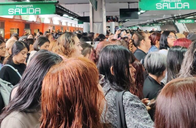 Metro CDMX implementa avance lento de trenes por lluvia