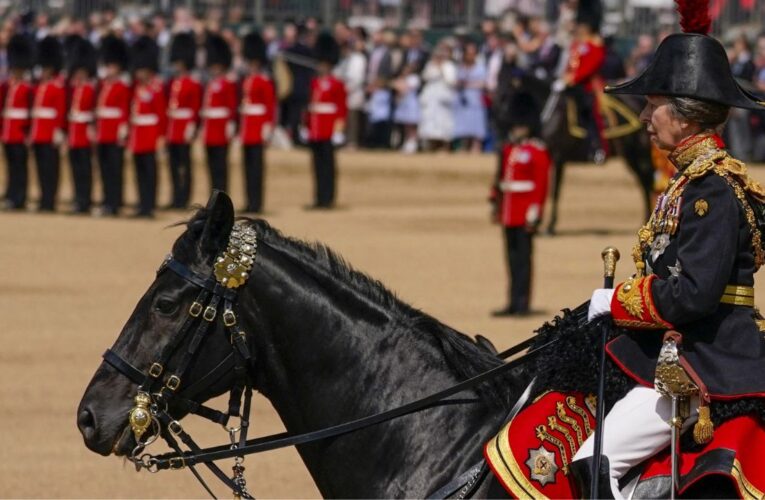 Princesa Ana de Inglaterra, hospitalizada tras ser golpeada por un caballo