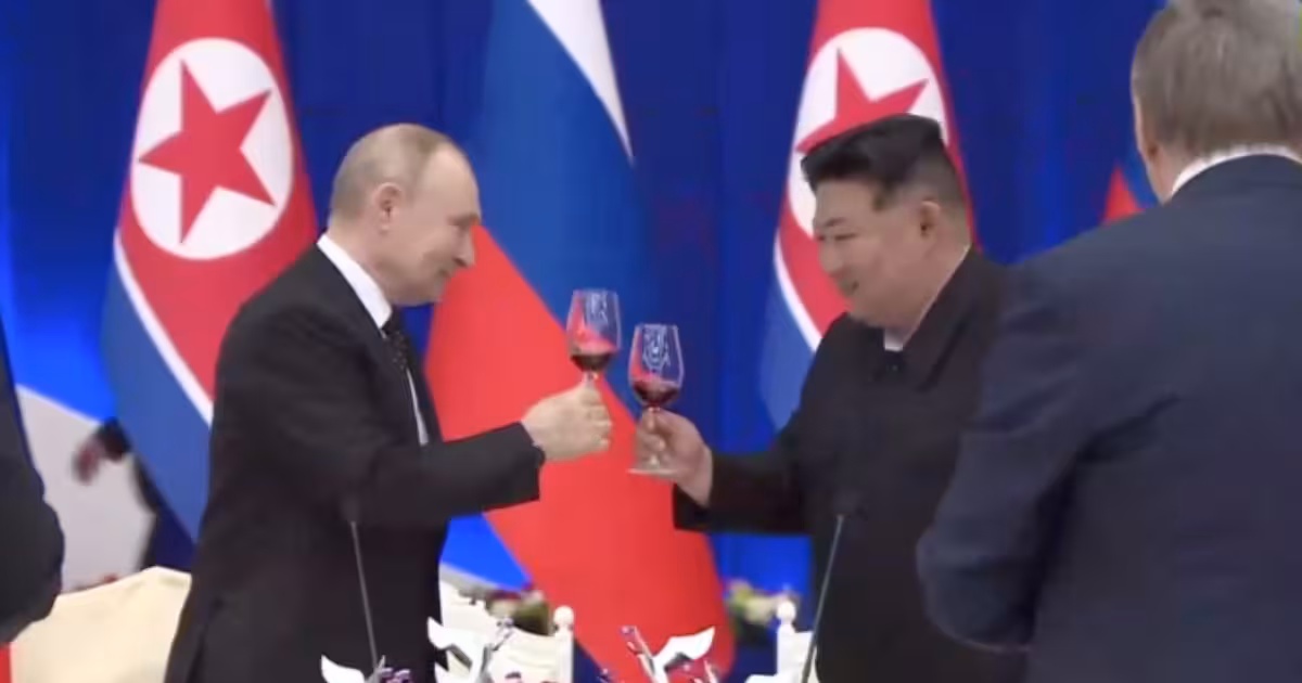 Putin y Kim Jong Un pactan “asistencia mutua en caso de agresión”