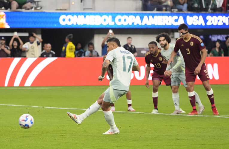 Venezuela vs. México 1-0. Pineda falló penalti