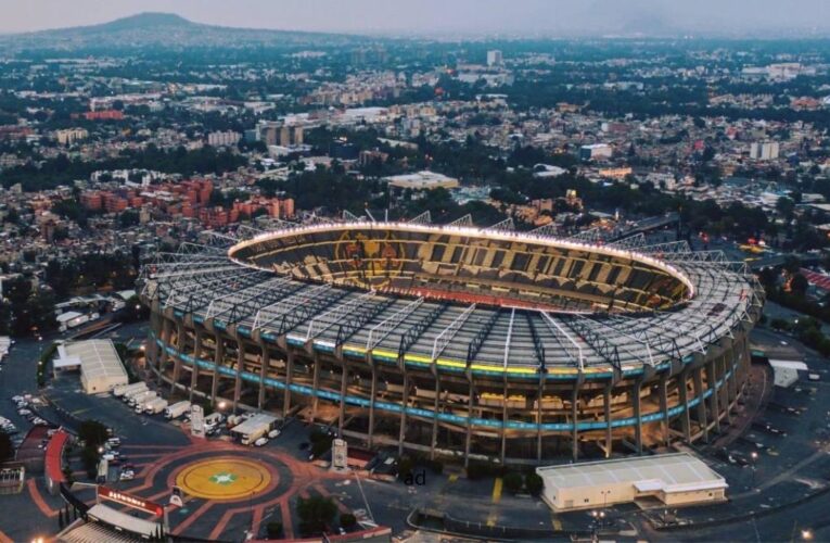 Filtran imágenes del Estadio Azteca en plena remodelación