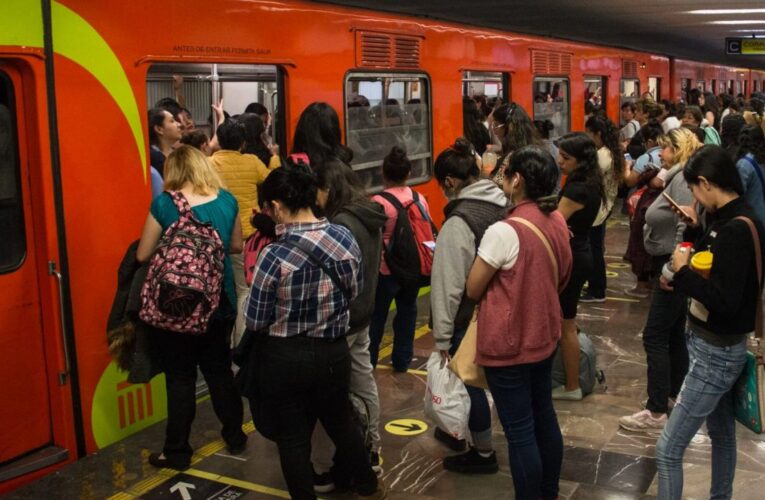 Usuarios reportan retrasos y aglomeraciones en L3, L7, L8 y LB del Metro