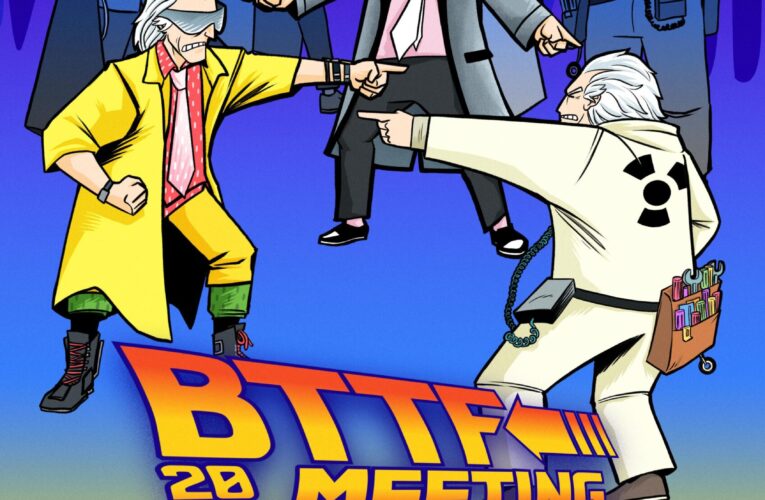 La mayor reunión de fans de volver al futuro, por el Récord mundial CDMX #bttfmeeting 2ª edición