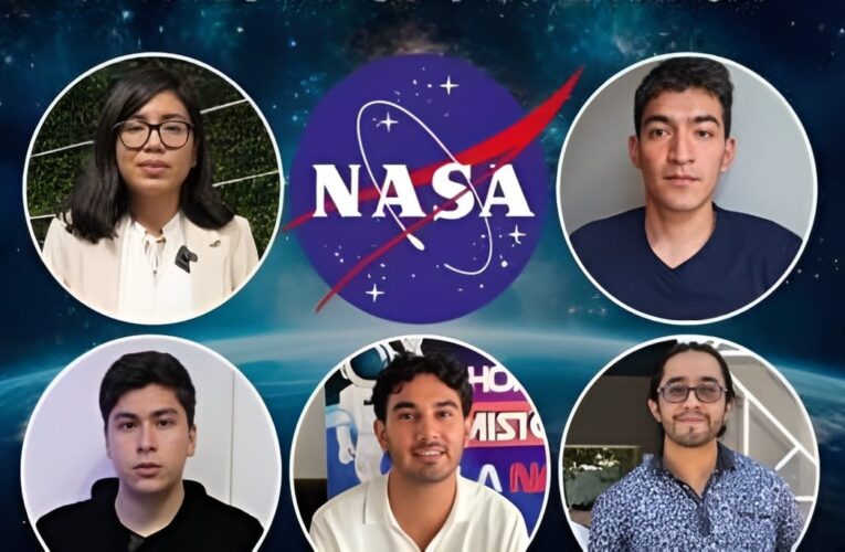 CONQUISTAN 5 JÓVENES MEXICANOS LA NASA