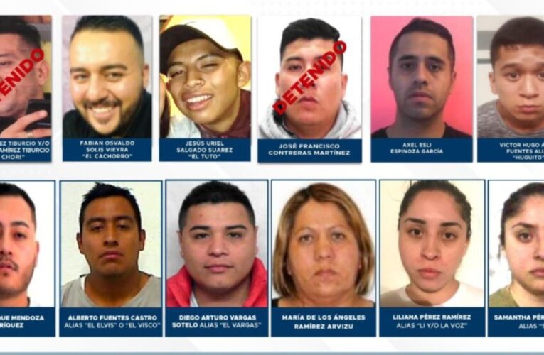 Ante la captura de “El Huguito”, estos son los 9 más buscados de la Fiscalía CDMX