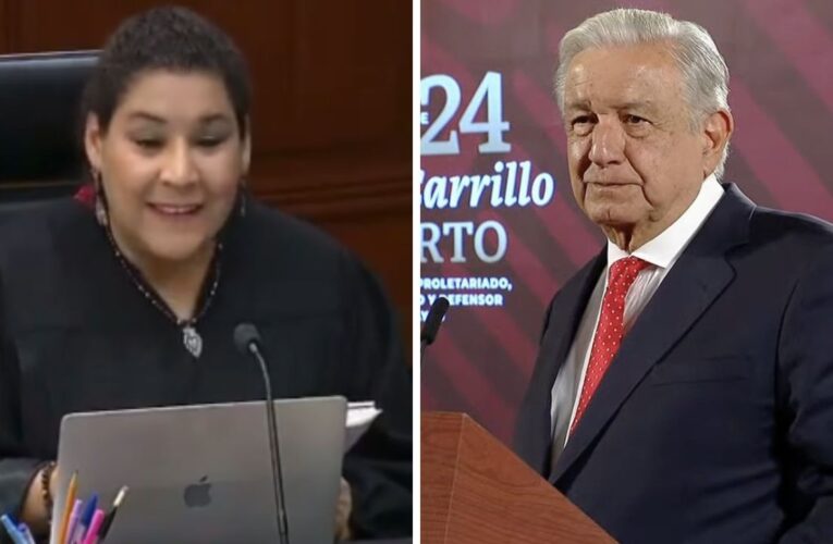 “Ha actuado muy bien”: AMLO elogia a Lenia Batres como ministra de la SCJN