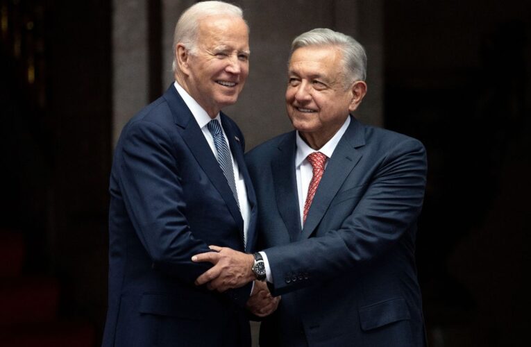 “Le felicito”, dice AMLO a Biden por renunciar a la reelección en EUA