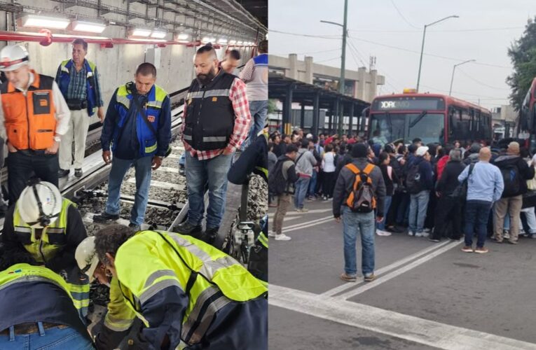 Sin servicio de Moctezuma a Isabel la Católica de Línea 1 del Metro