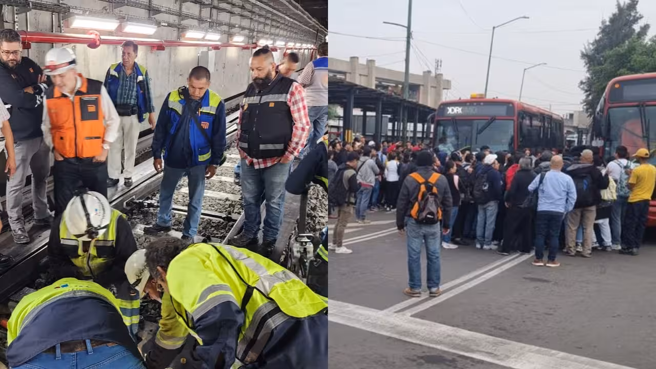 Sin servicio de Moctezuma a Isabel la Católica de Línea 1 del Metro