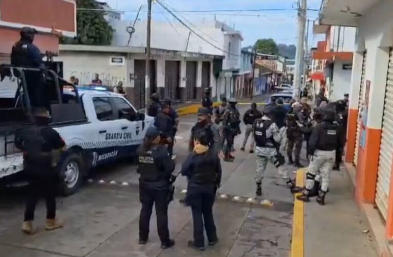 Ataque del CJNG a policía municipal de Tingambato deja un muerto