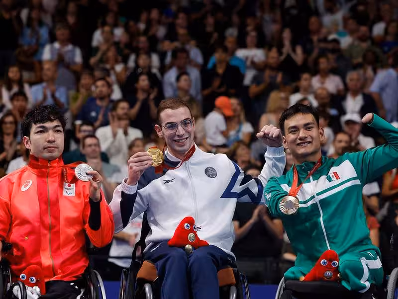 Segundo bronce para México en Paralímpicos; Ángel Camacho al podio