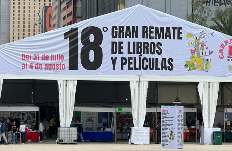 Gran Remate de Libros y Películas en CDMX